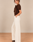 Brown Celine Top