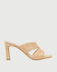 Light Natural Raffia GI Tel Heel