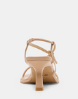 Light Tan Leather Mylee Heel