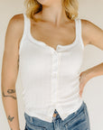 Sugar Swizzle End Game Pointelle Tank