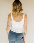 Sugar Swizzle End Game Pointelle Tank