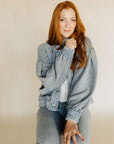 Dusty Blue Cute In This Cardigan