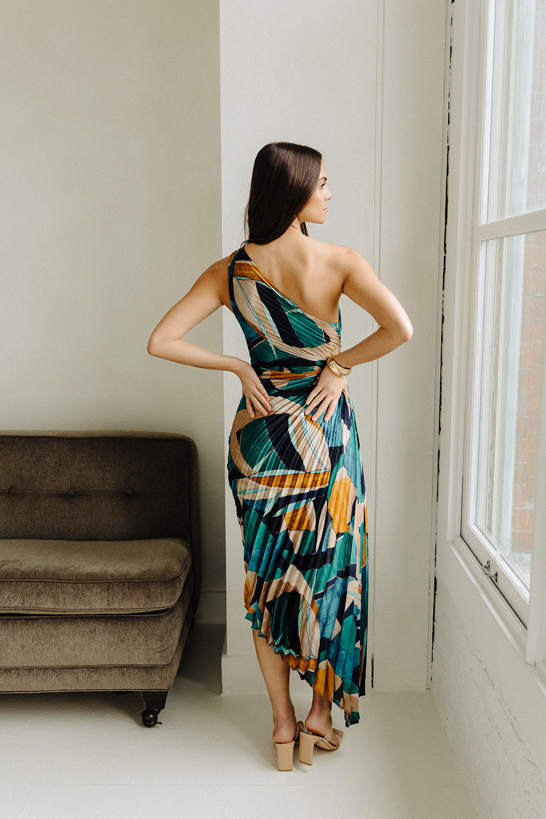nola midi dress Sea Glass Nola Dress – Purpose Boutique