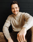 Flecked Oatmeal Ludlow Sweater