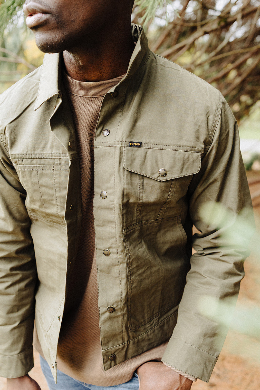 Olive Ranger Short Cruiser Jacket – Purpose Boutique