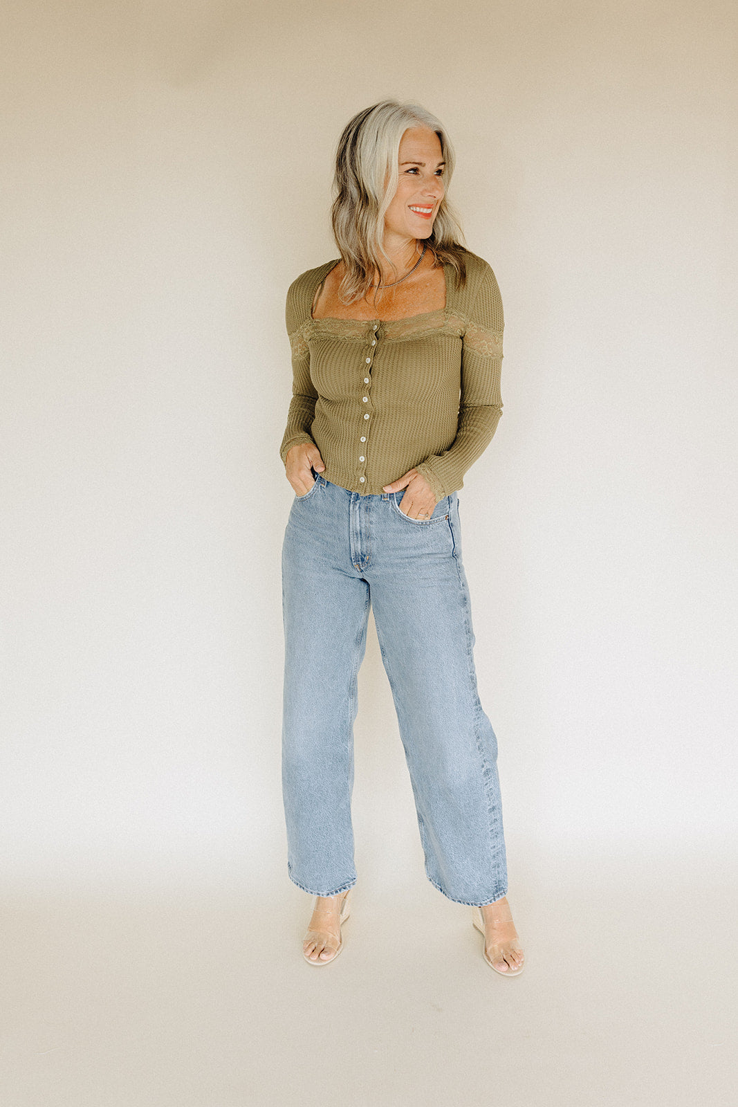 Gothic Olive Let's Party Cardigan