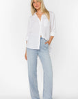 Optic White Elisa Button Up