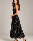 Black/Ivory Beverly Dress