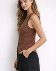 Brown Elodie Vest