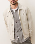 Natural Patrick Canvas Overshirt