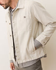 Natural Patrick Canvas Overshirt