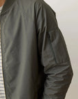 Olive Rossland Wax Canvas Bomber