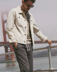 Natural Patrick Canvas Overshirt