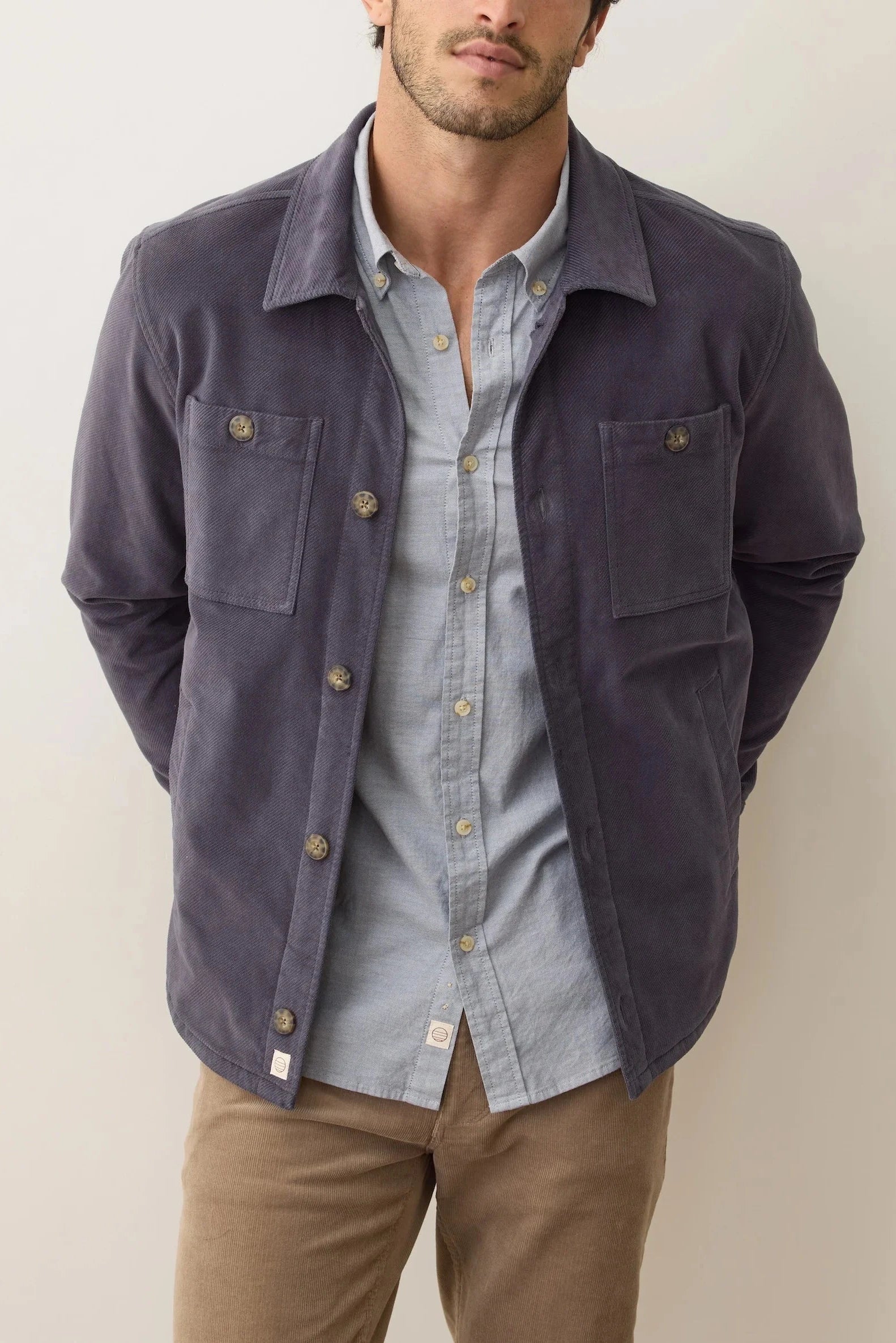 Mood Indigo Max Moleskin Overshirt