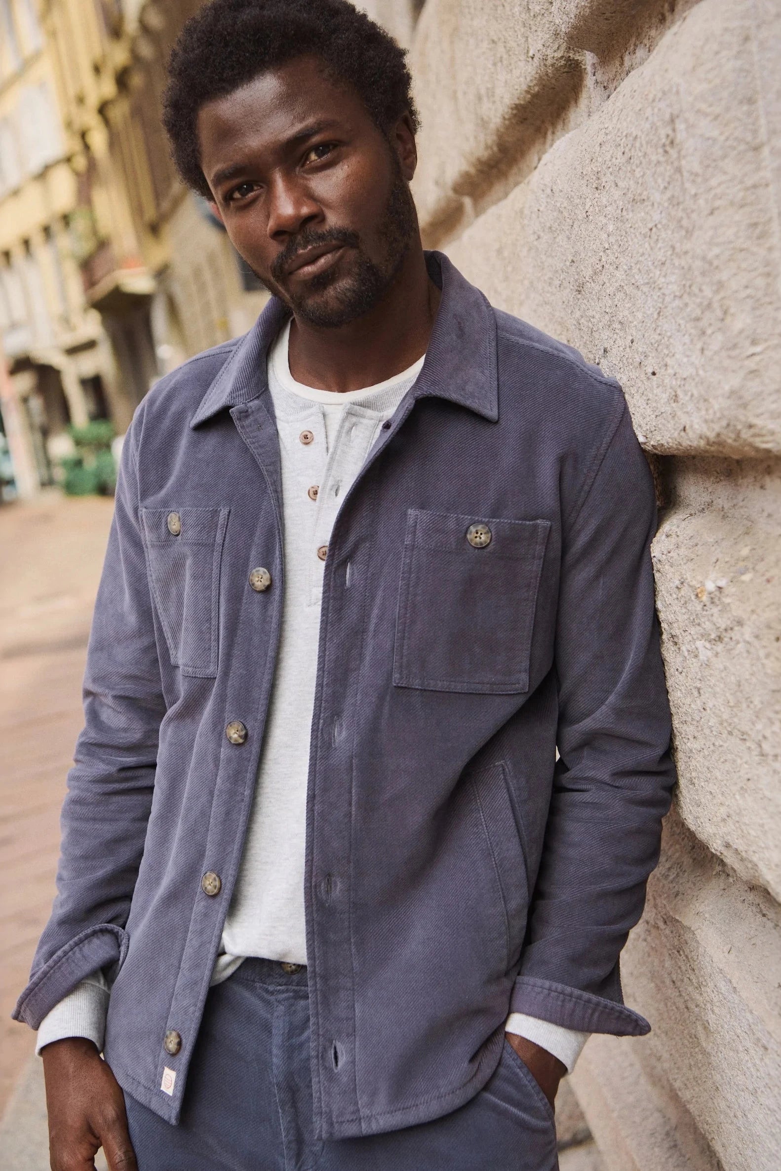 Mood Indigo Max Moleskin Overshirt