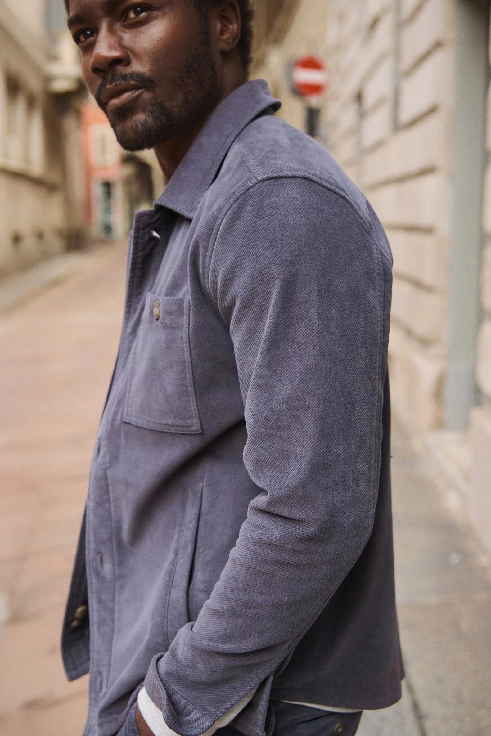 Mood Indigo Max Moleskin Overshirt
