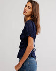 Peacoat Combo Adore You Blouse