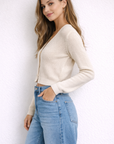 Off White Talia Cardigan