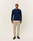 Dark Navy Greyson Merino Knit
