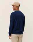 Dark Navy Greyson Merino Knit