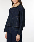 Rinse Cropped Barn Jacket