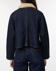 Rinse Cropped Barn Jacket