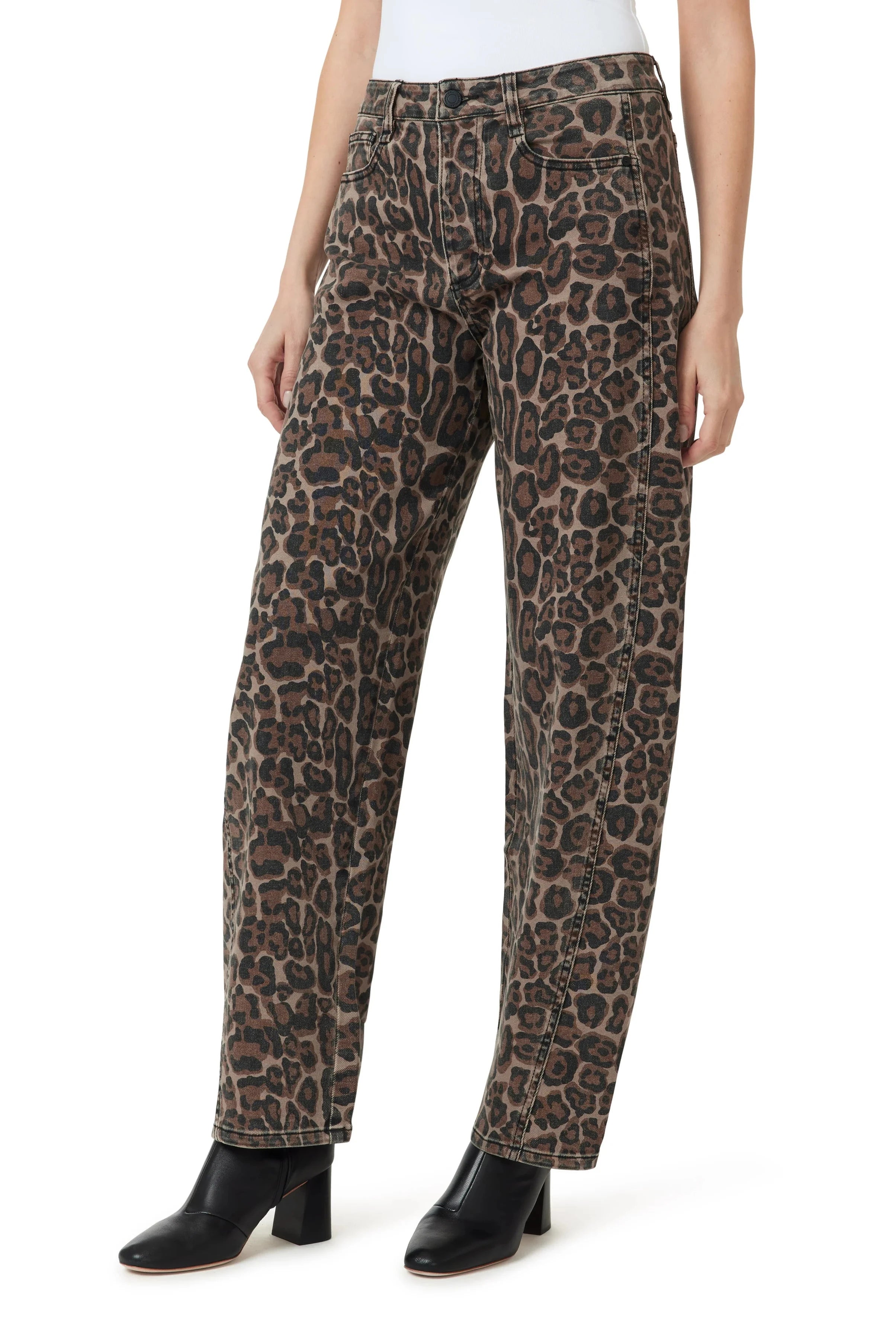 Leopard Evie Barrel Denim – Purpose Boutique