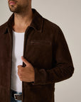 Chocolate Drifter Leather Jacket