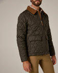 Olive Rushmore Quilted Jacket