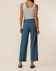 Coastal Blue Topaz High Rise Wide Leg