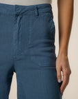 Coastal Blue Topaz High Rise Wide Leg