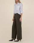 Olive Meg Wide Leg