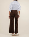 Fudge Meg Wide Leg Welt Pocket Pants