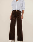 Fudge Meg Wide Leg Welt Pocket Pants