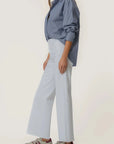 Optic White Meg High Rise Wide Leg