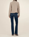 Stone Matilda Crop Trucker Jacket
