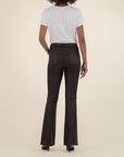 Chocolate Ana High Rise Flare Denim