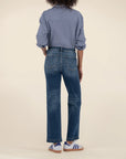Razor Pattie High Rise Straight Denim
