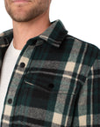 Spruce/Blk Mlt Men's Shirt Jacket
