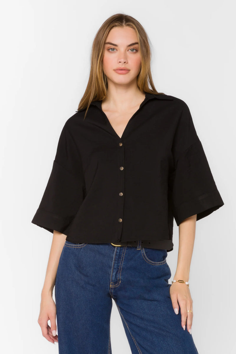 Black Minx Blouse – Purpose Boutique