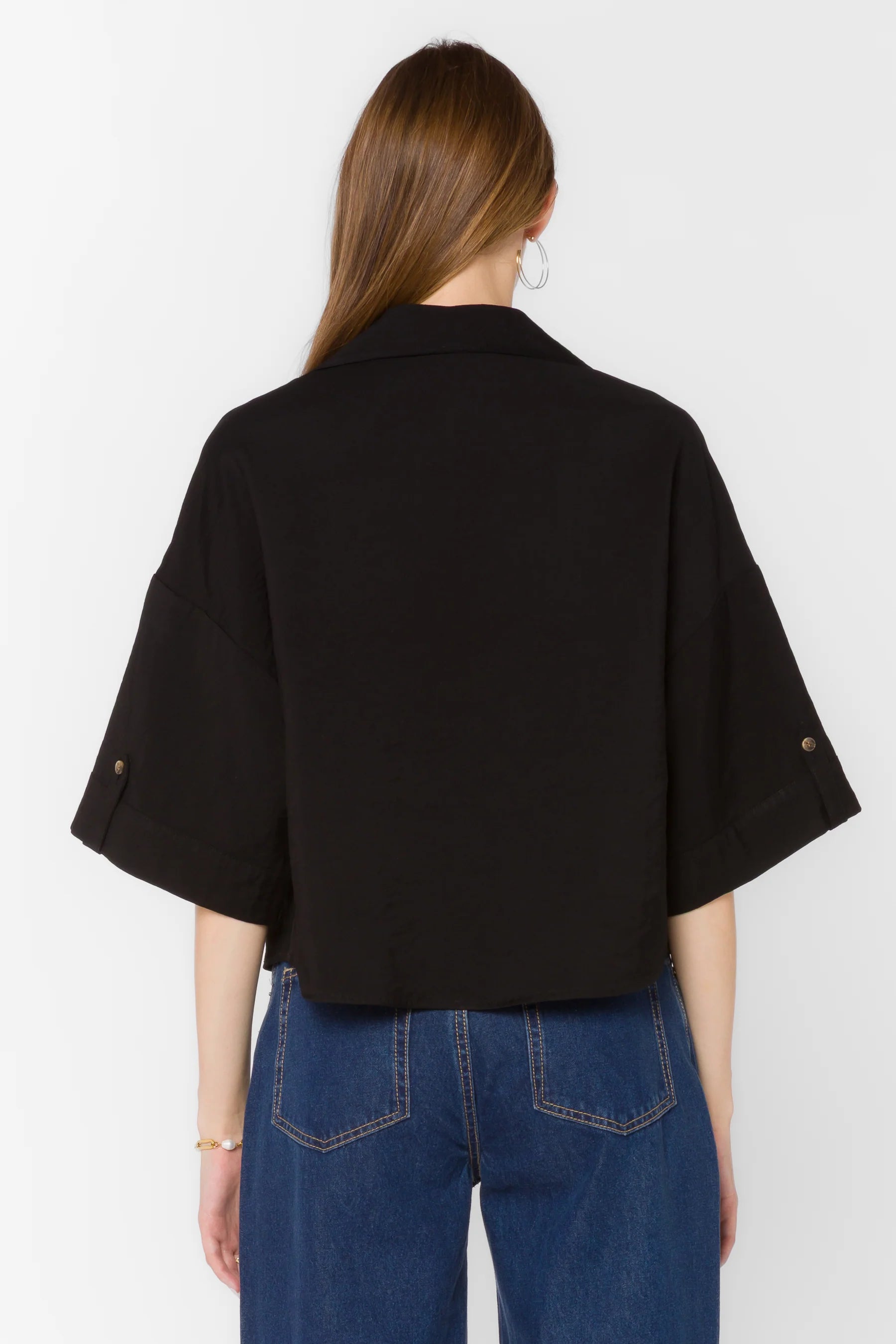 HAENGNAE ブラウス TAMAGO BLOUSE / Black Black Minx Blouse – Purpose Boutique