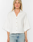 Optic White Minx Blouse