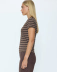 Bruna Black Stripe Alba Tee