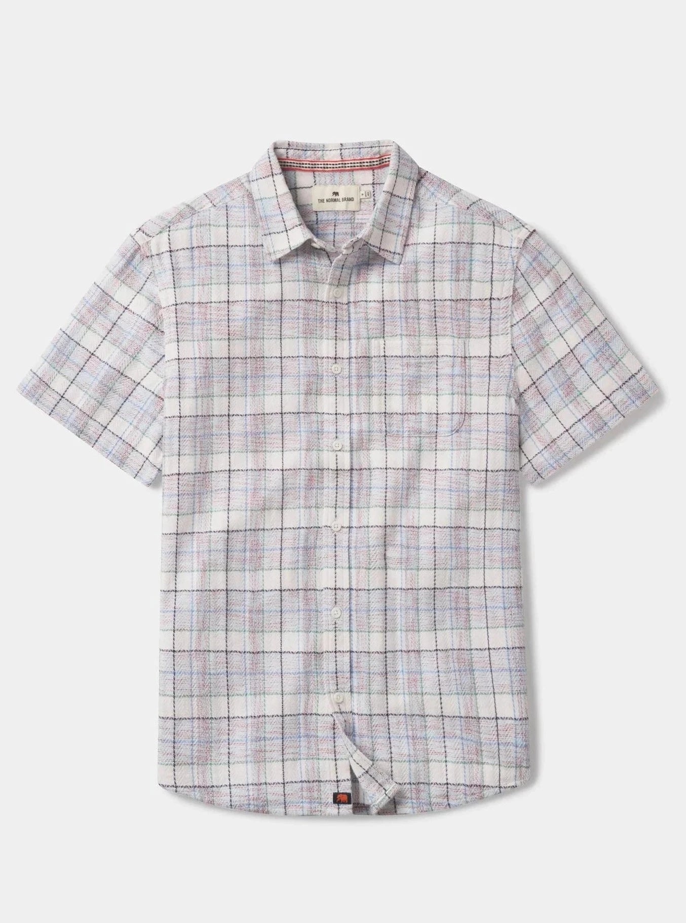 Freshwater Clear Sky Plaid Button Up Shirt