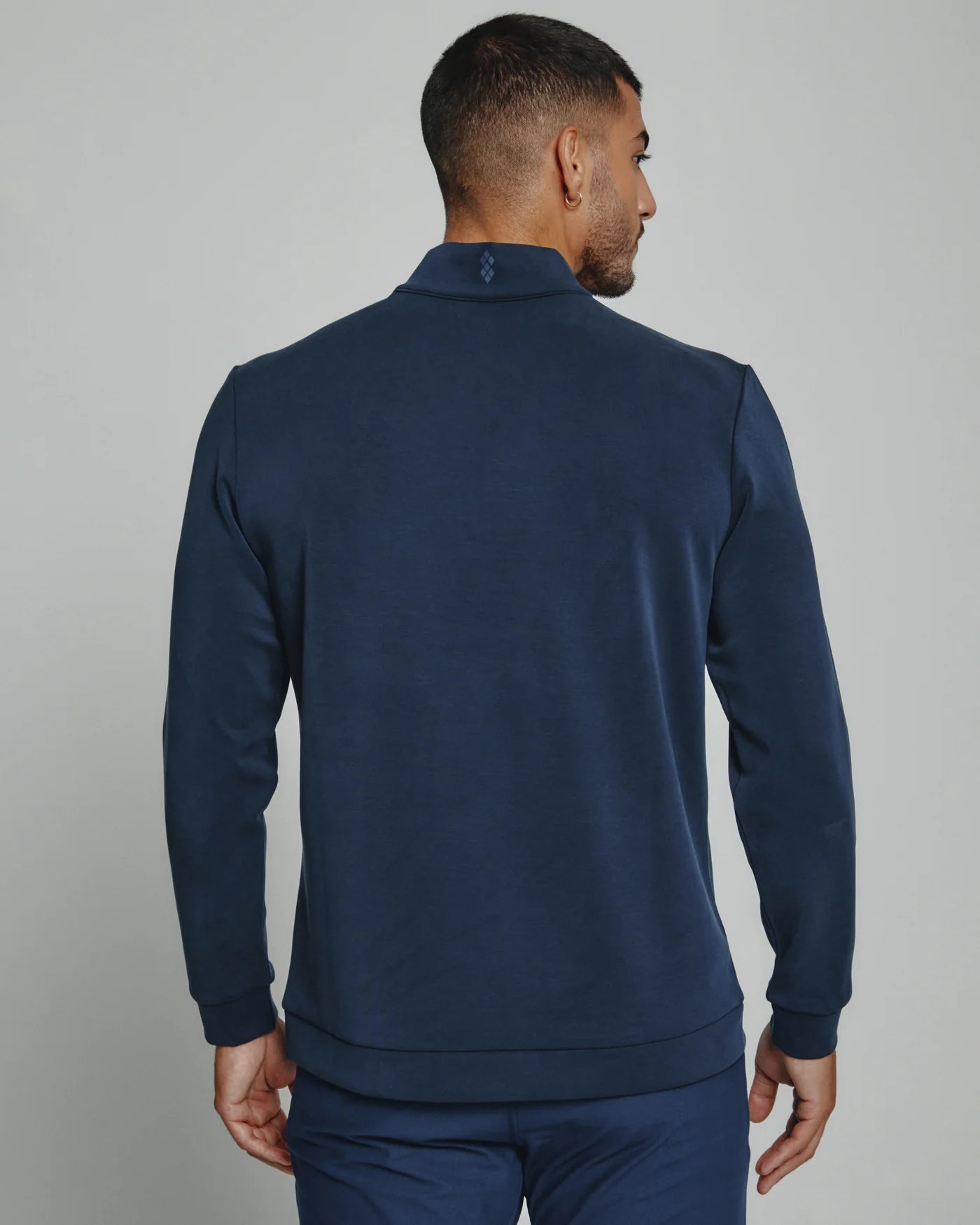 Navy Rev Quarter Zip