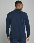 Navy Rev Quarter Zip