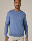 Blue Alcott Crewneck Sweater - SWM-8767