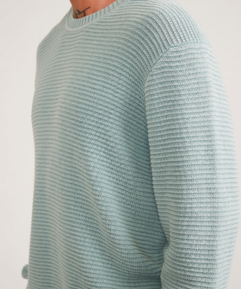Slate Garment Dye Crew Sweater