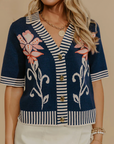 Navy Stella Top