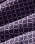Passion Purple Palm Shadow Leeward SS Dress Shirt - TBU69-PAP